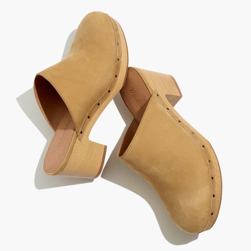 Madewell Ayanna Clog Size 8 Acorn